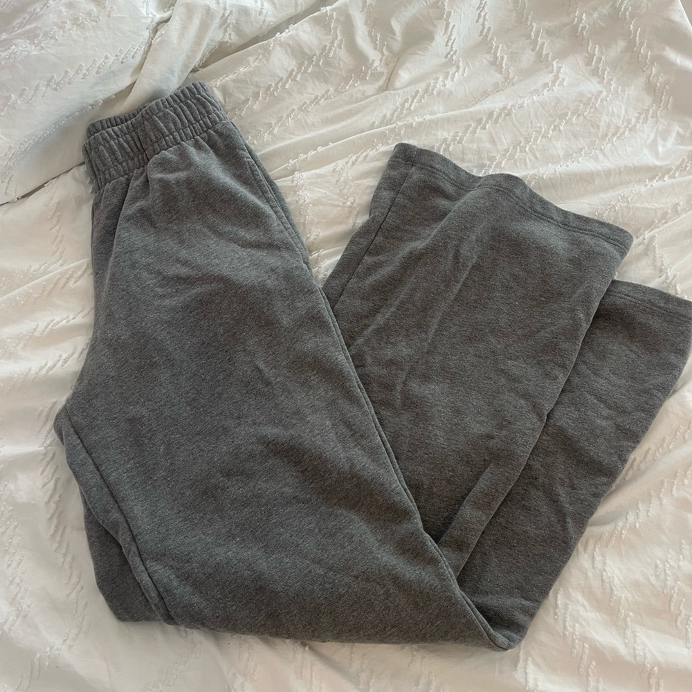 Gray sweats